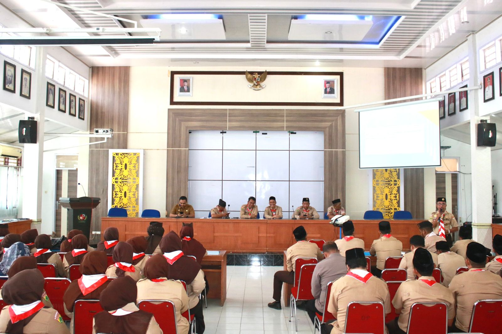 Gerakan Pramuka Kwarcab Pidie Masa Bakti 2023-2028 Gelar Rapat Umum