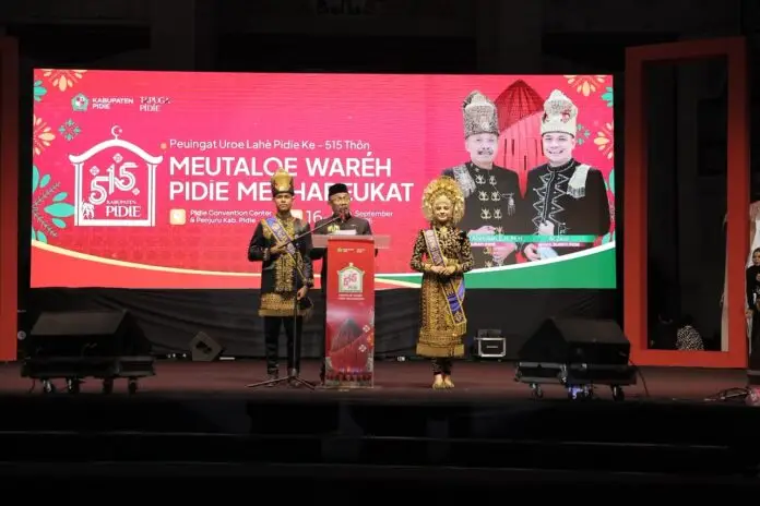 Puncak Peuingat Uroe Lahe Pidie ke-515 di Pidie Convention Center